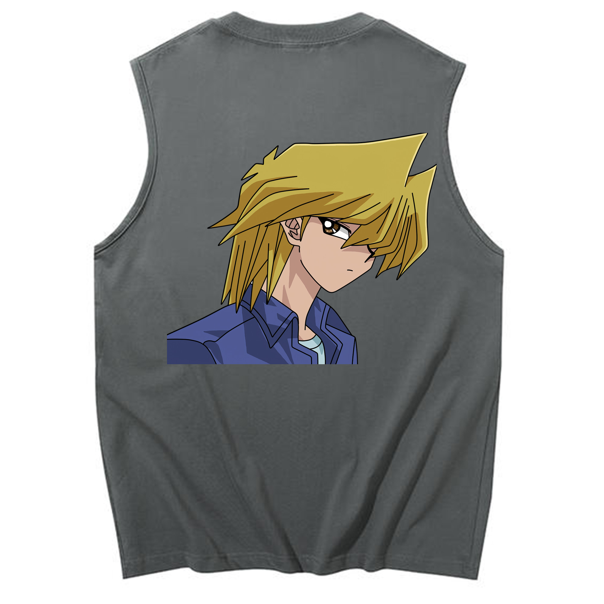 （画像用） 遊☆戯☆王 Yu-Gi-Oh! コットン100％タンクトップ（背面プリント）
